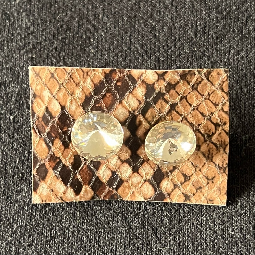 Crystal Stud Earrings